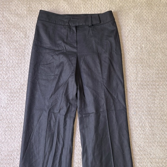 Talbots | Wool Cashmere Blend Trousers in Black | Size 4 - Picture 3 of 7